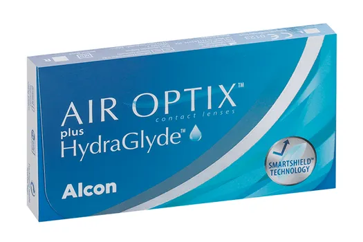 Контактные линзы Air Optix plus HydraGlyde (3) ежемесячные -6.0/ 14.20/8.6, 3 шт