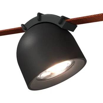 Трековый ременной светильник ST Luce Band ST451.446.12.1 черный LED 1*12W 4000K 48V