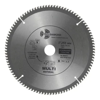 Диск пильный универсальный Trio-Diamond 255х30х2,2 мм 100 зубьев (MM905)