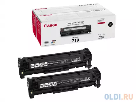 Картридж Canon 718 718 718 718 718 3400стр Черный