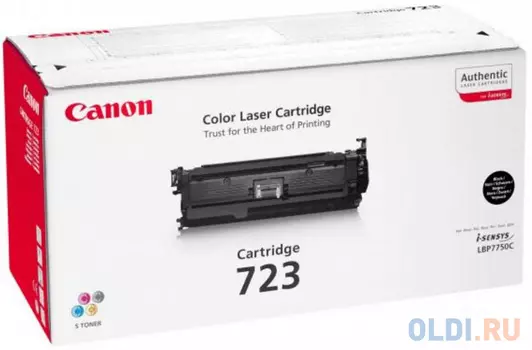 Картридж Canon 723 5000стр Черный