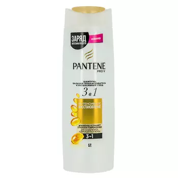 Шампунь и бальзам-ополаскиватель для волос PANTENE PRO-V ИНТЕНСИВНОЕ ВОССТАНОВЛЕНИЕ 3 в 1 360 мл