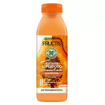 Шампунь для волос GARNIER FRUCTIS SUPERFOOD Папайя восстановление 350 мл