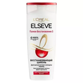 Шампунь для волос LOREAL ELSEVE ПОЛНОЕ ВОССТАНОВЛЕНИЕ 5 для поврежденных волос 400 мл