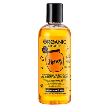 Шампунь для волос ORGANIC KITCHEN с экстрактом органического меда питательный 270 мл