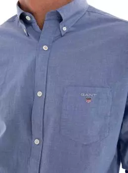 Мужская рубашка Gant, синяя