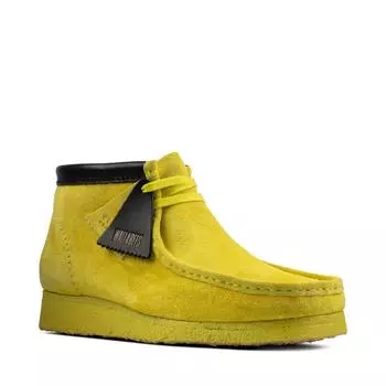 Мужские ботинки Clarks (Wallabee Boot 26162470), зеленые