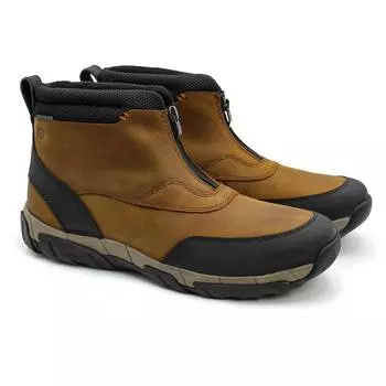 Мужские ботинки на молнии Clarks, коричневые