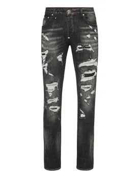 Джинсы Прямые Philipp Plein