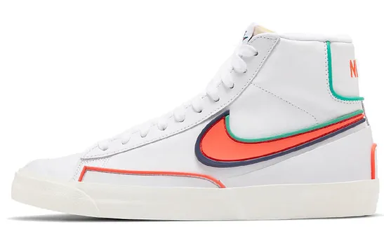 Кроссовки Nike Blazer Mid 77 Infinite White Blue Void Crimson