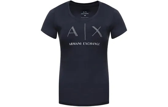 ARMANI EXCHANGE Женская футболка, Темно-синий