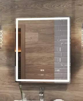 Зеркало Vigo Geometry Luxe 60 с подсветкой и сенсорным выключателем