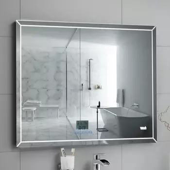 Зеркало WeltWasser WW BZS LANZO 8060-5M с подсветкой и часами