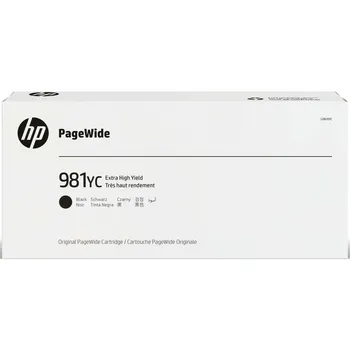 Картридж струйный HP №981YС (L0R20YC), черный, оригинальный, ресурс 21000 страниц для HP E58650dn/E58650z