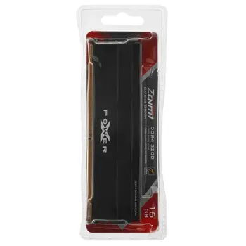 Память DDR4 DIMM 16Gb, 3200MHz, CL16, 1.35V, Silicon Power, XPOWER Zenith (SP016GXLZU320BSC) Retail