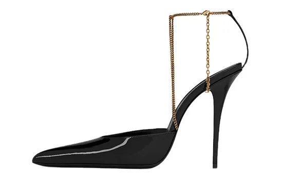 Женские туфли Saint Laurent Kayla, черный