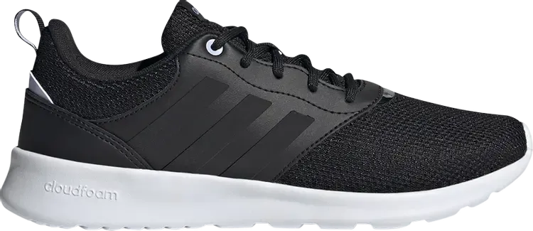 Кроссовки Adidas Wmns QT Racer 2.0 'Black Violet Tone', черный