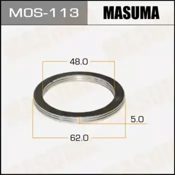 Прокладка глушителя MASUMA MOS113