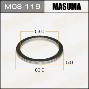 Прокладка глушителя MASUMA MOS-119