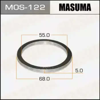 Прокладка глушителя MASUMA MOS122