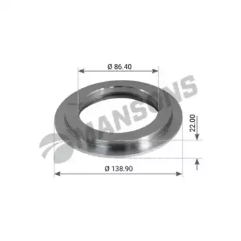 кольцо ступицы металл! шайба D86.4xD115/D138.9x22mm \BPW 6.5-9т ECO 300.171 MANSONS
