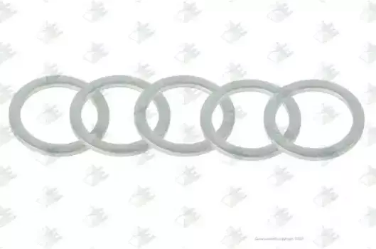 кольцо уплотнительное ! 18x24x1.4 КПП / ZF 16S109\ 95531568 EURORICAMBI