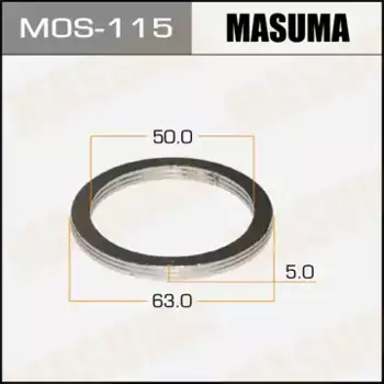 Кольцо уплотнительное автомобильное MASUMA MOS115