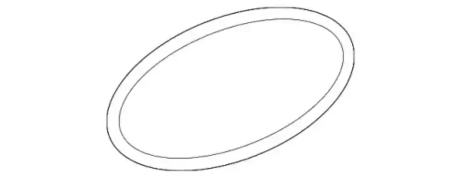 Кольцо уплотнительное автомобильное MB 651 091 02 60