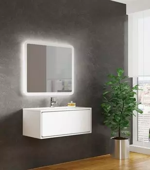 Комплект мебели Sanvit Бруно -1 120 белый глянец