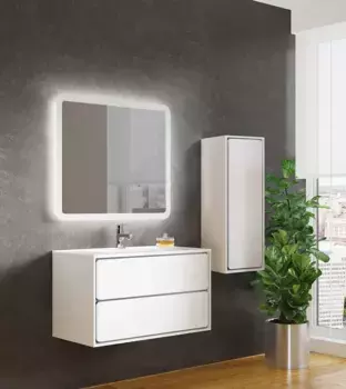 Комплект мебели Sanvit Бруно -2 100 белый глянец