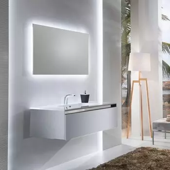 Комплект мебели Sanvit Кубэ-1 90 белый глянец