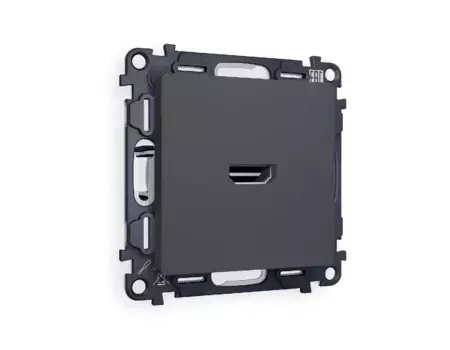 Комплект механизма розетки HDMI 2.0 40V/500mA 2.0GHz 5-18Gbit/s Ambrella Volt Alfa MA914010