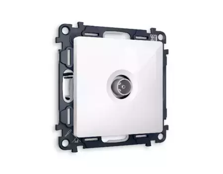 Комплект механизма TV розетки проходной 5-1000 MHz 4dB Ambrella Volt Alfa MA113030