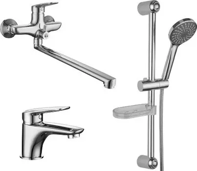 Комплект смесителей Lemark SET (LM7302C)