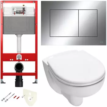 Комплект TECE Base V04 9400412.WC1 кнопка хром глянцевый