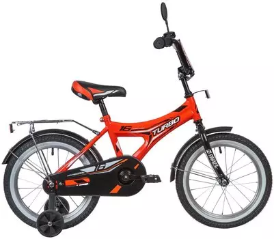 Детский велосипед Novatrack Turbo 16" 2020 (Возраст: 4-6 лет, (Рост: до 115 см), Цвет: Белый )