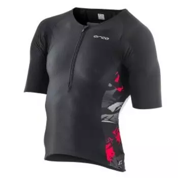 Веломайка для триатлона Orca 226 Tri Jersey 2018, черный/красный, HVDE