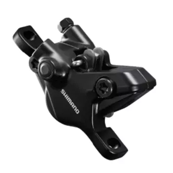 Калипер гидравлический SHIMANO MT410, post mount, полимерные колодки B01S, без кулера, без адаптера, EBRMT410MPRXL