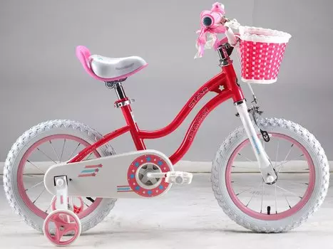 Детский велосипед Royal Baby Stargirl Steel 16" (Возраст: 4-6 лет (Рост: 110-135см), Цвет: Голубой)