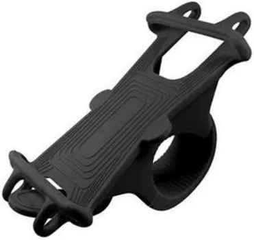 Держатель мобильного телефона Vinca Sport, 4"-6", силикон, черный, VH 08