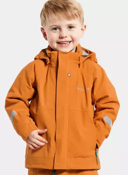 Детская куртка DIDRIKSONS ROCKET KID'S JKT, оранжевый, 503954 (Размер: 100)
