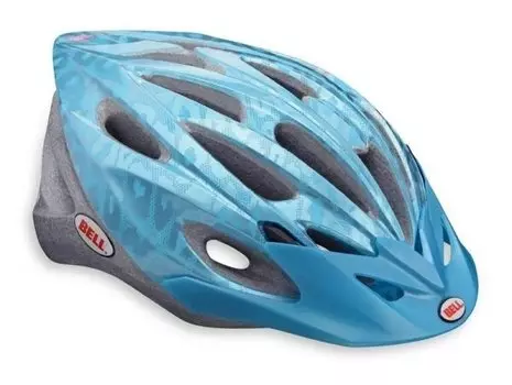 Детский шлем велосипедный Bell VELA для девочек blue leopard U