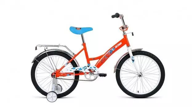 Детский велосипед ALTAIR KIDS 20" 2019 (Рама: 13" (Рост: 115-140см), Цвет: белый/оранжевый)