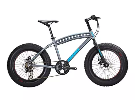 Детский велосипед Alton FAT MAMMOTH 20" (Рама: 410 S (Рост: 120-135см), Цвет: серый)