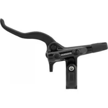Ручка тормозная Shimano Deore M4100, левая, для гидравлического дискового тормоза, с логотипом, черный, EBLM4100LL