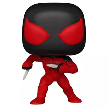 Фигурка Funko POP Marvel Comics: Scarlet Spider (Kaine) Bobble-Head (1447) (83752) (9,5 см)