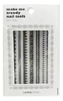 Наклейки для ногтей Lovely Me:ex Make Me Trendy Nail Seal: 01 Chic Lace