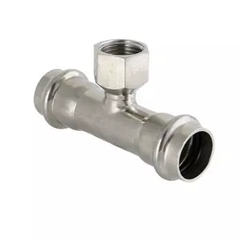 Тройник из нержавеющей стали с ВР Ø22х3/4" VALTEC