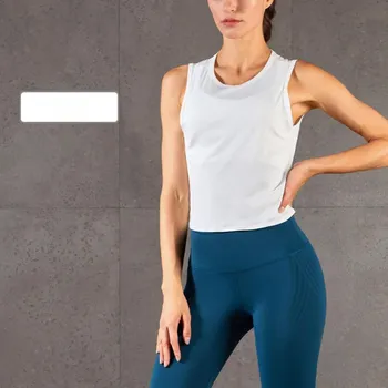 Женский свободный жилет для йоги, Love Sleeveless Sports Cover, удобный спортивный жилет S