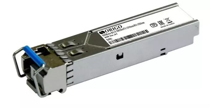 Трансивер ORIGO OFM436XT-BXD/20KM/A1A WDM SFP+, 10GBase-ER, Simplex LC, TX: 1330nm, RX: 1270nm, Sing